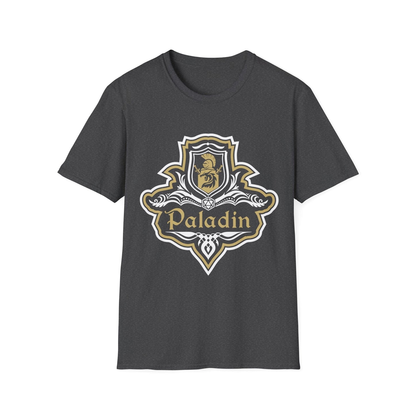Camiseta con emblema elegante de la clase Paladín de D&D