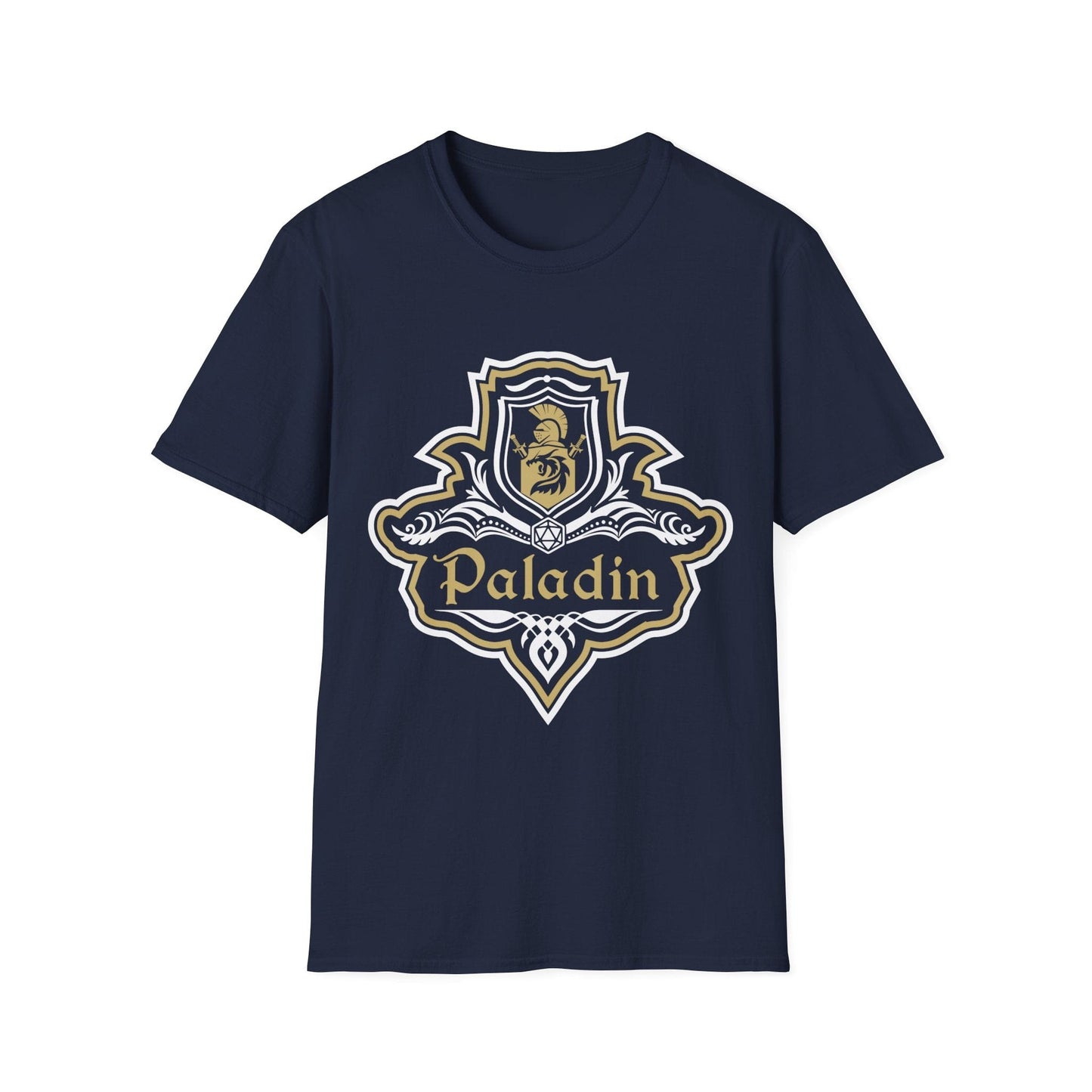 Camiseta con emblema elegante de la clase Paladín de D&D