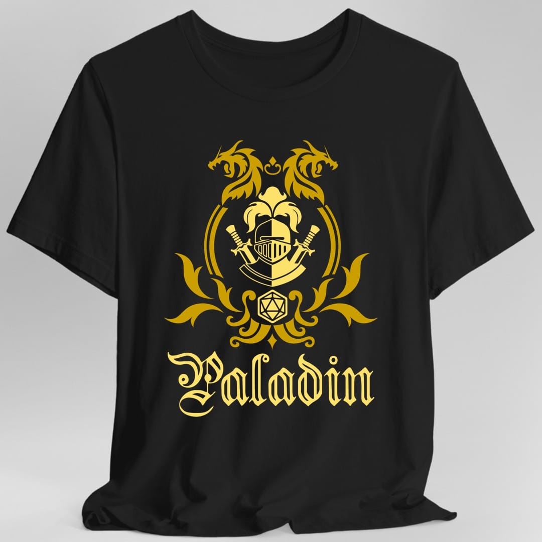 Camiseta con el emblema de la clase Paladín de D&D