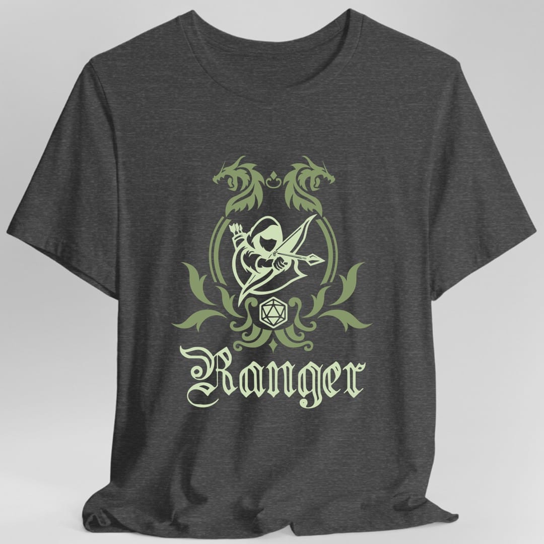 D&D Ranger Class Simple Emblem T-Shirt
