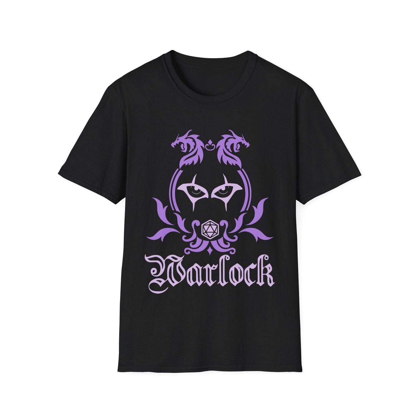Camiseta con el emblema de la clase de brujo de D&D