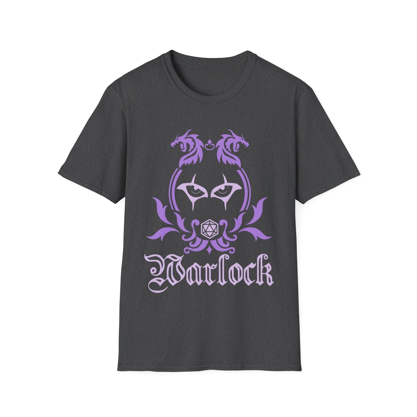 Camiseta con el emblema de la clase de brujo de D&D
