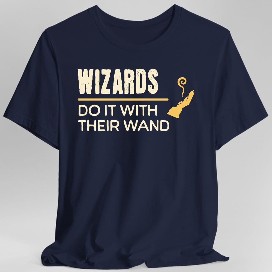 Las magas y magos de D&D lo hacen con su varita Camiseta