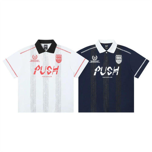 Camiseta de ejercicio de manga corta para hombre con estampado digital