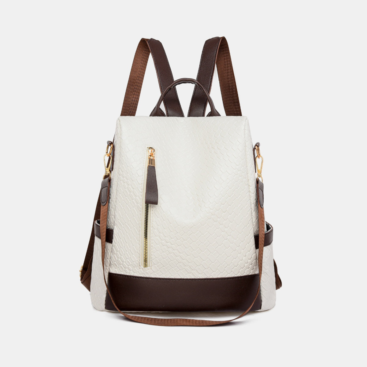 Mochila de piel sintética