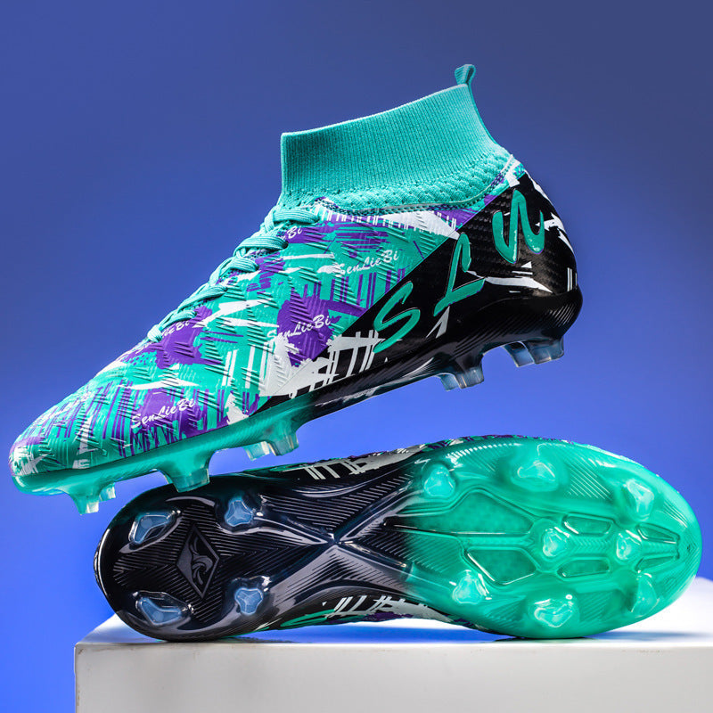 High-top Soccer Shoes For Teens And Children