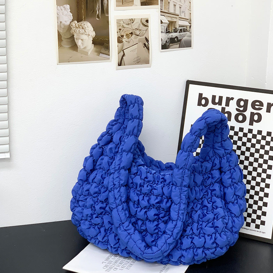 Women's Cloud Pleated Crossbody Travel Bag