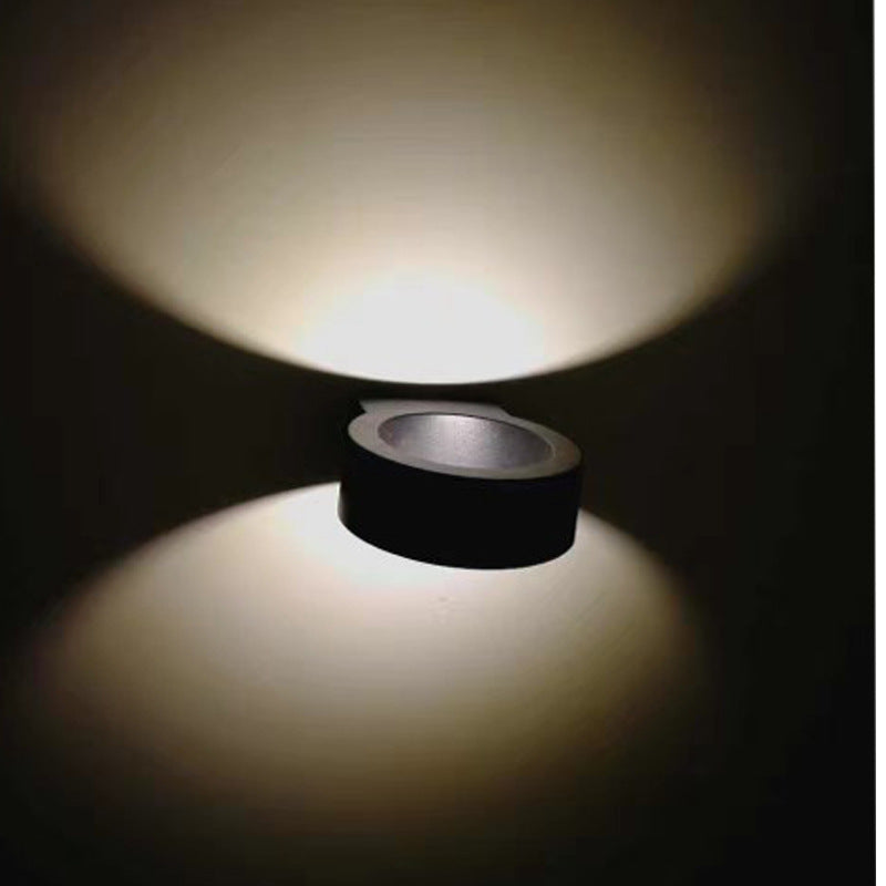 Outdoor Round Wall Lamp Outdoor Simple Modern Garden Wall Lamp