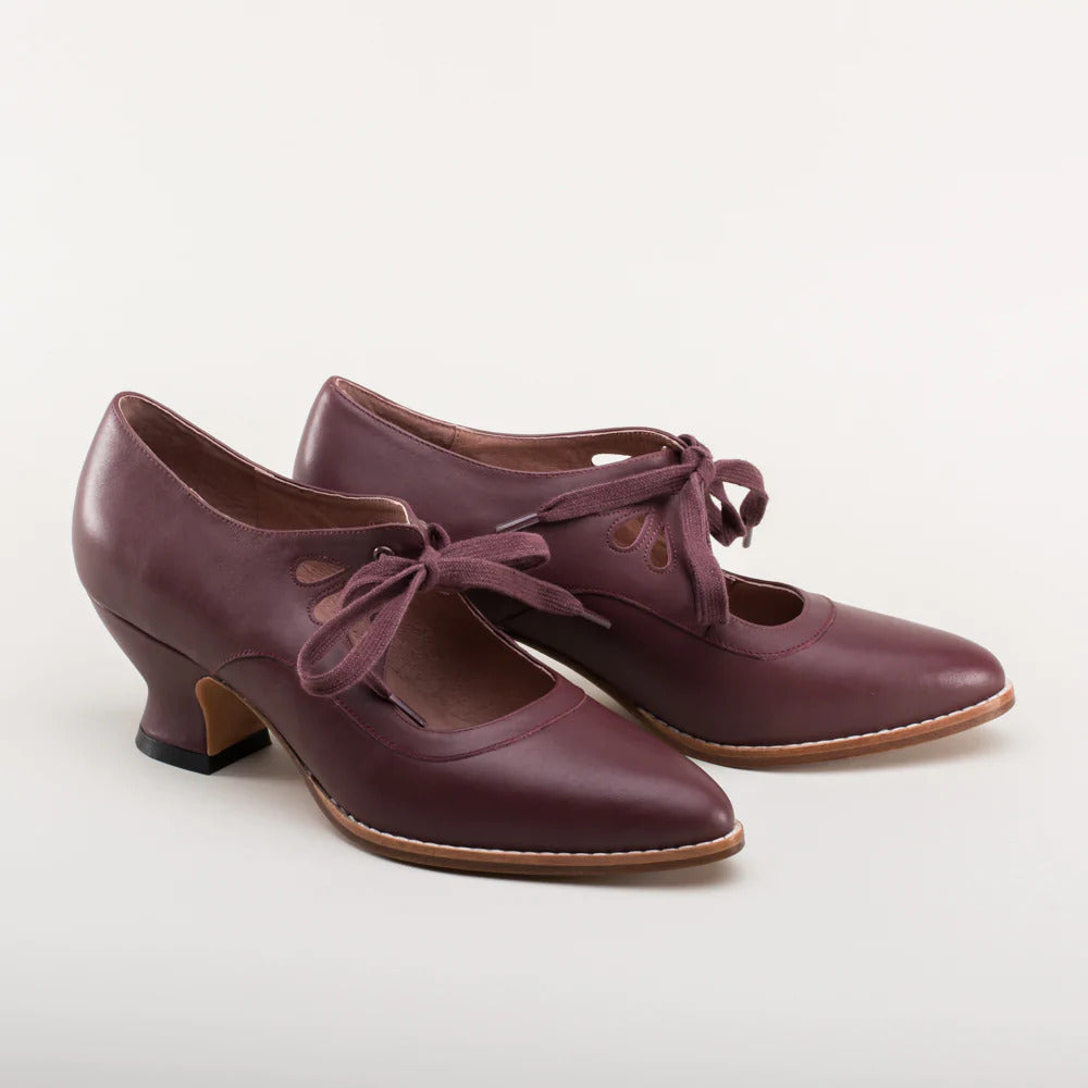 Hollow Out High Heel Lace-up Casual Shoes Plus Size Woman High-heeled Shoes