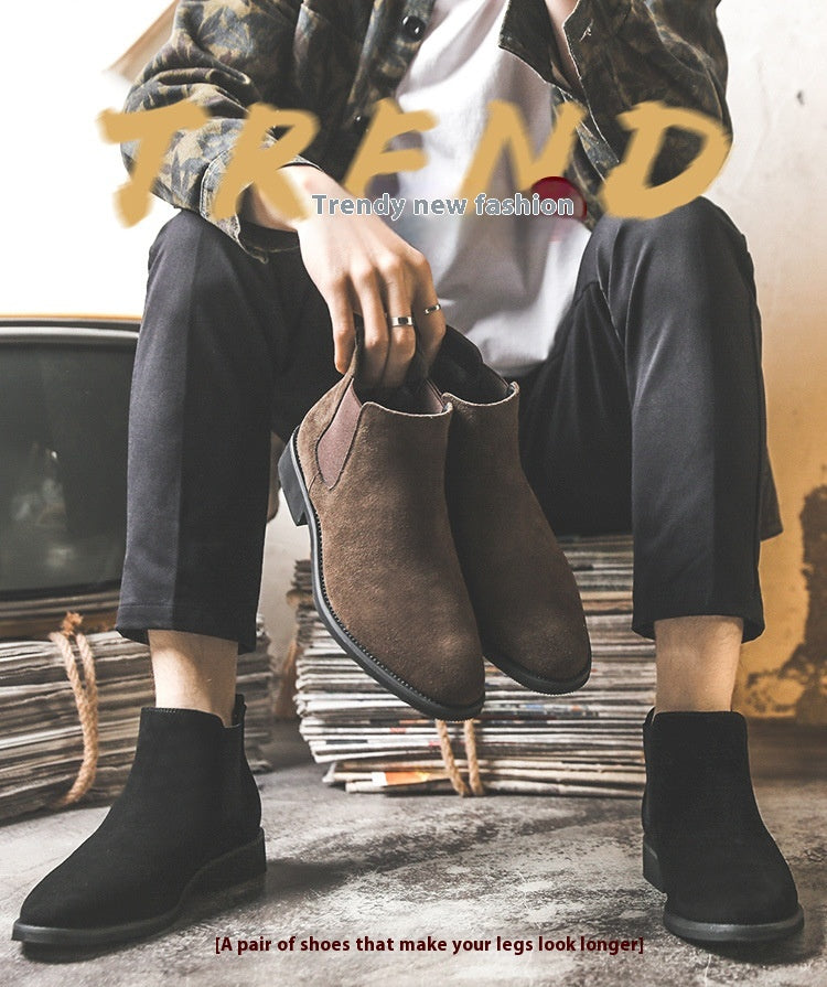 Men's Chelsea Boots High-top Martin