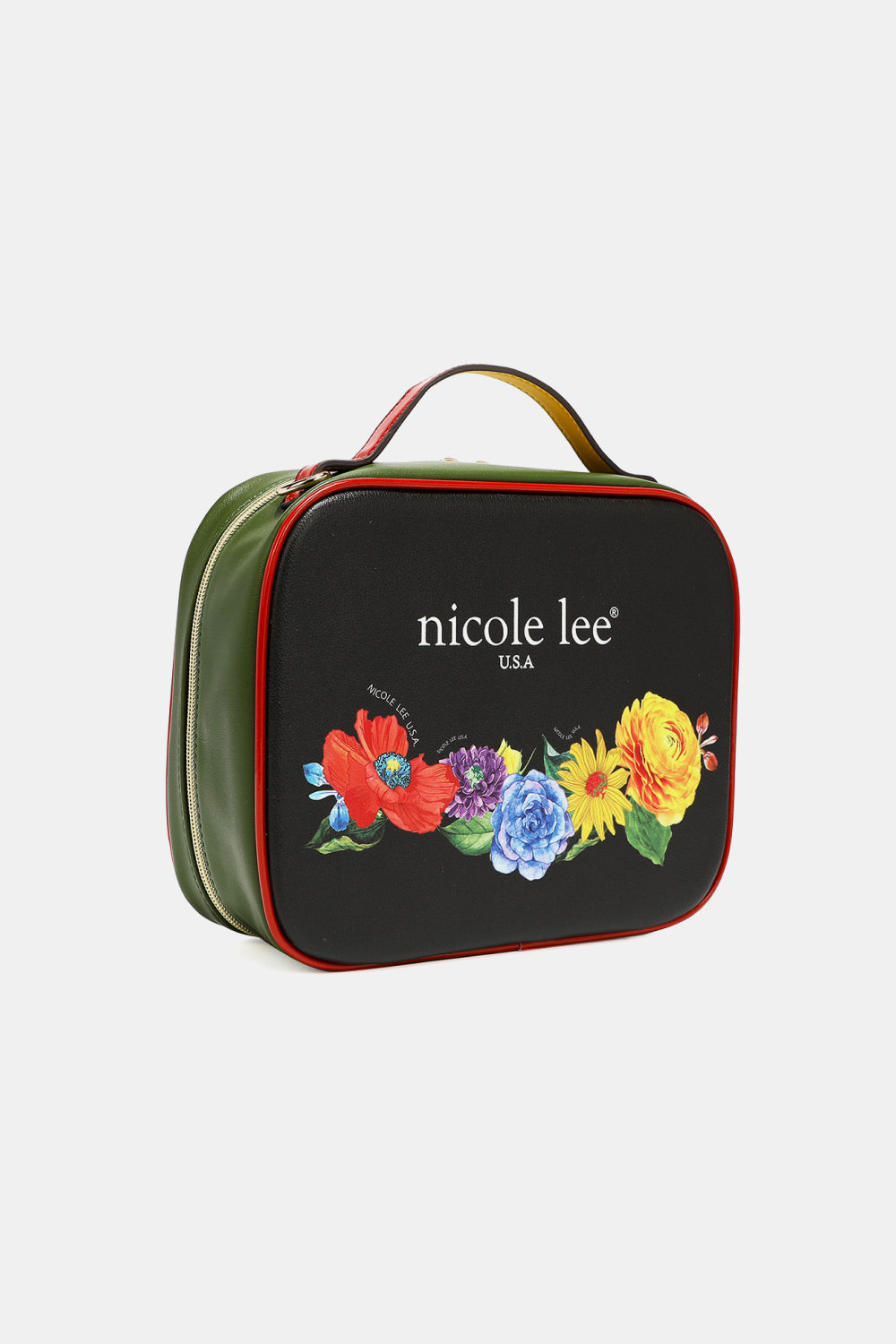 Bolso con estampado de Nicole Lee USA con tres bolsos pequeños