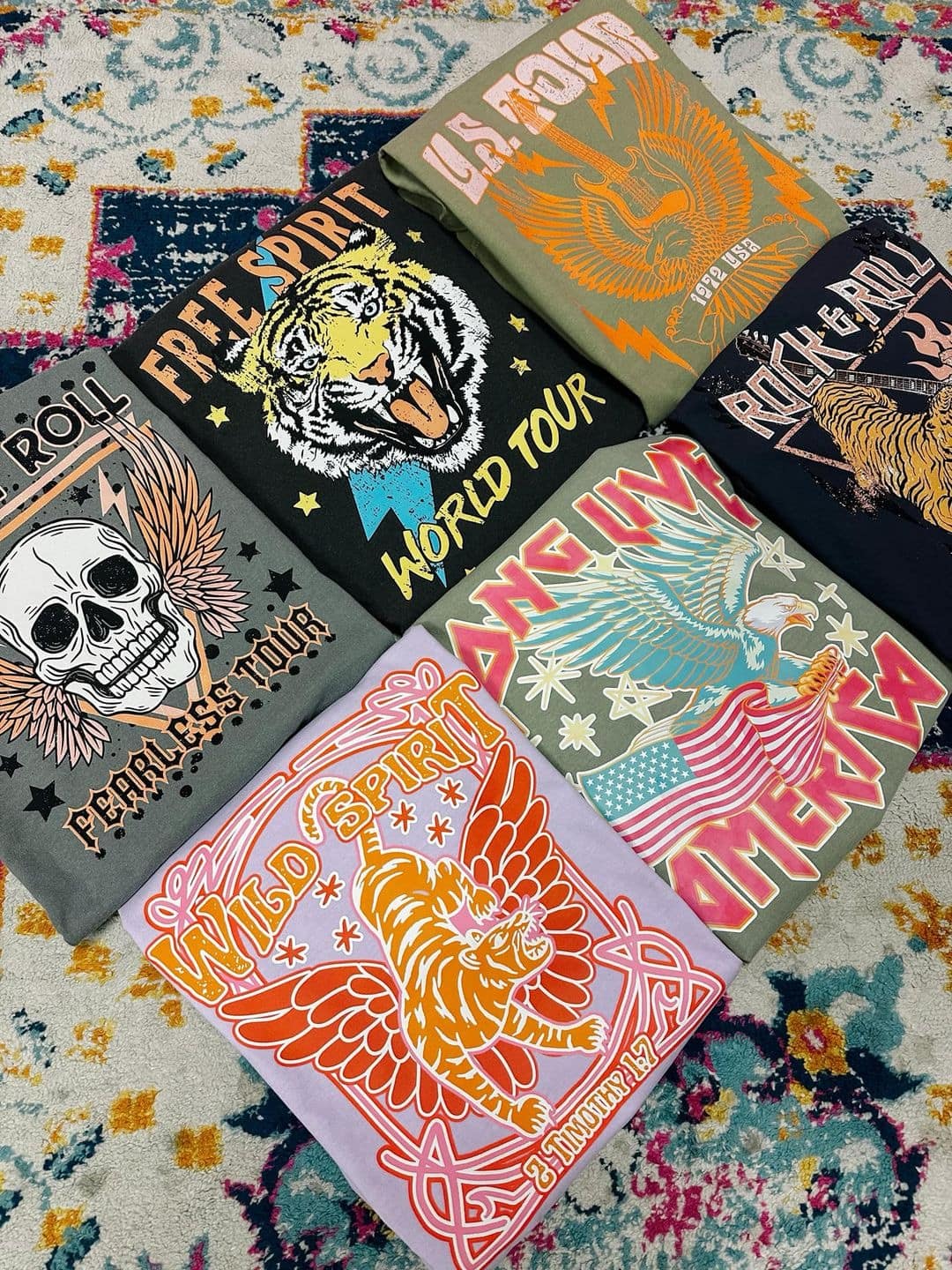 Camiseta gráfica Fearless Tour