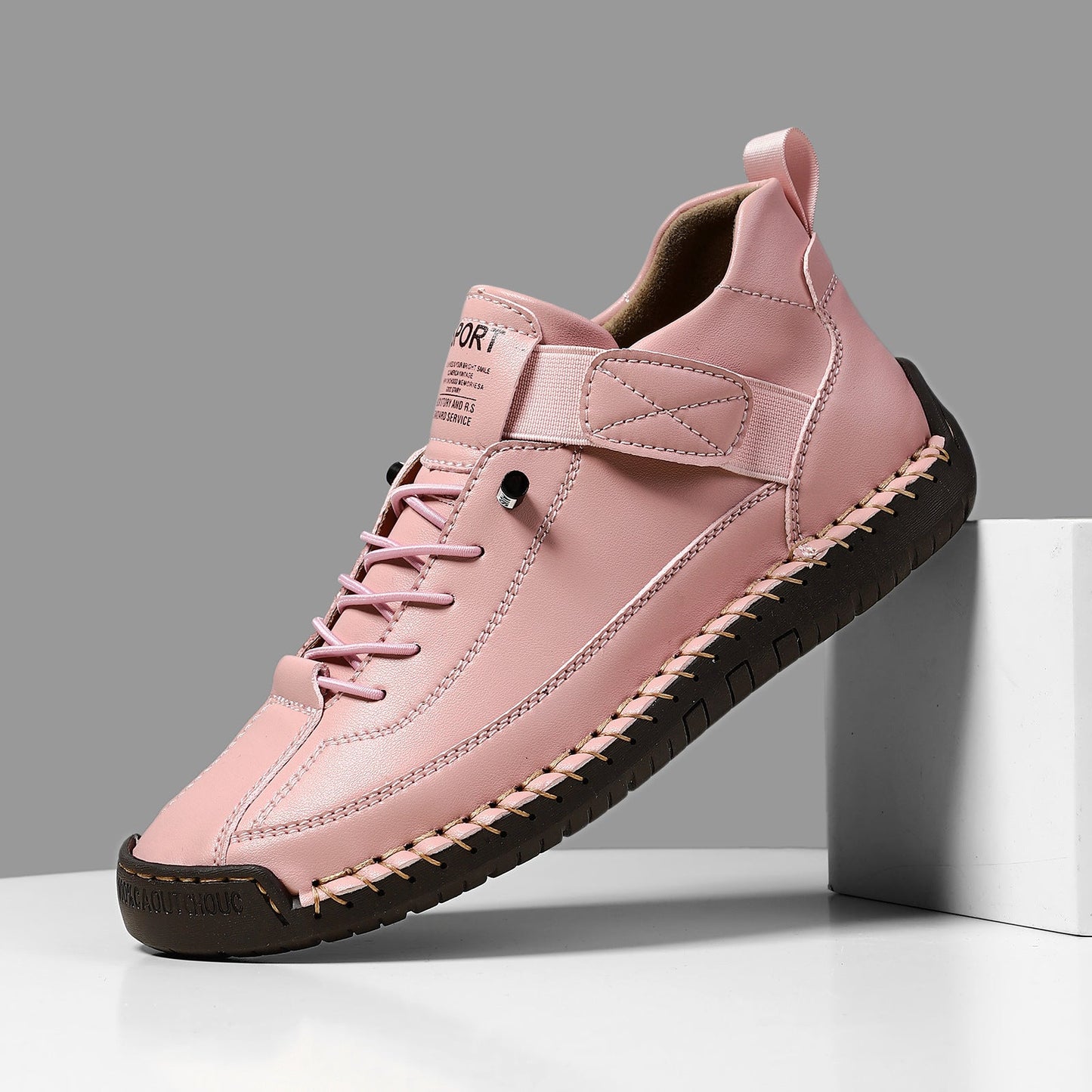 Casual Leather Ankle Boots