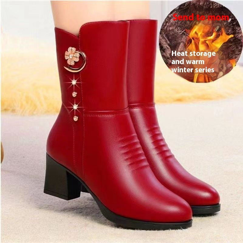 Women's Mid-Calf Martin Boots