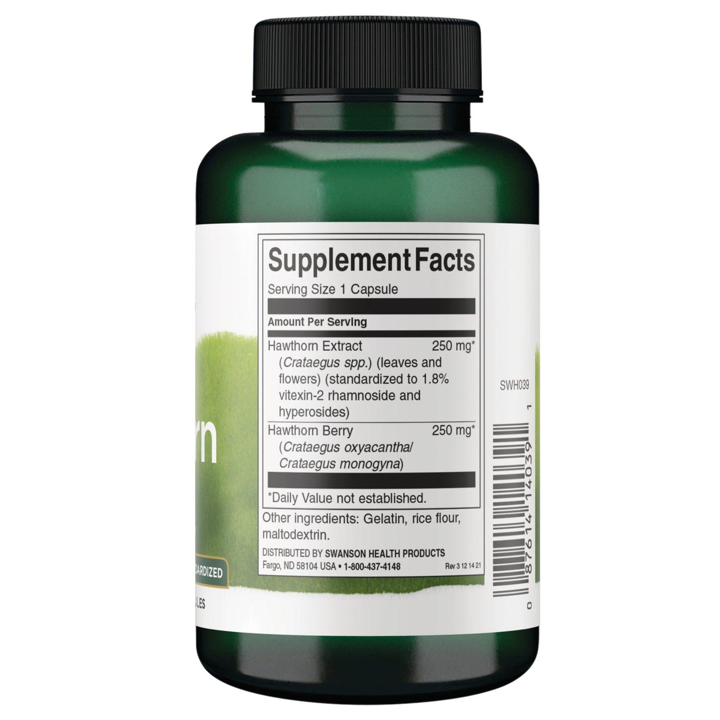 Hawthorn - Featuring Hawthorn Berry & Extract Standardized