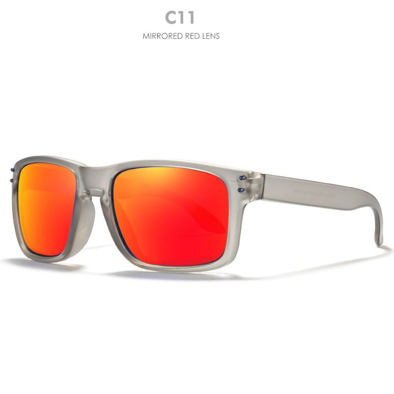 Square Sports Sunglasses Multi-color Colorful Men And Women Sun Glasses