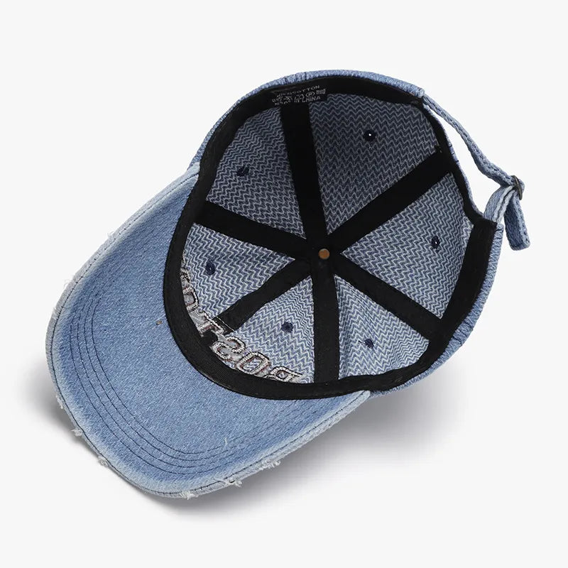 Letter Adjustable Cotton Baseball Cap