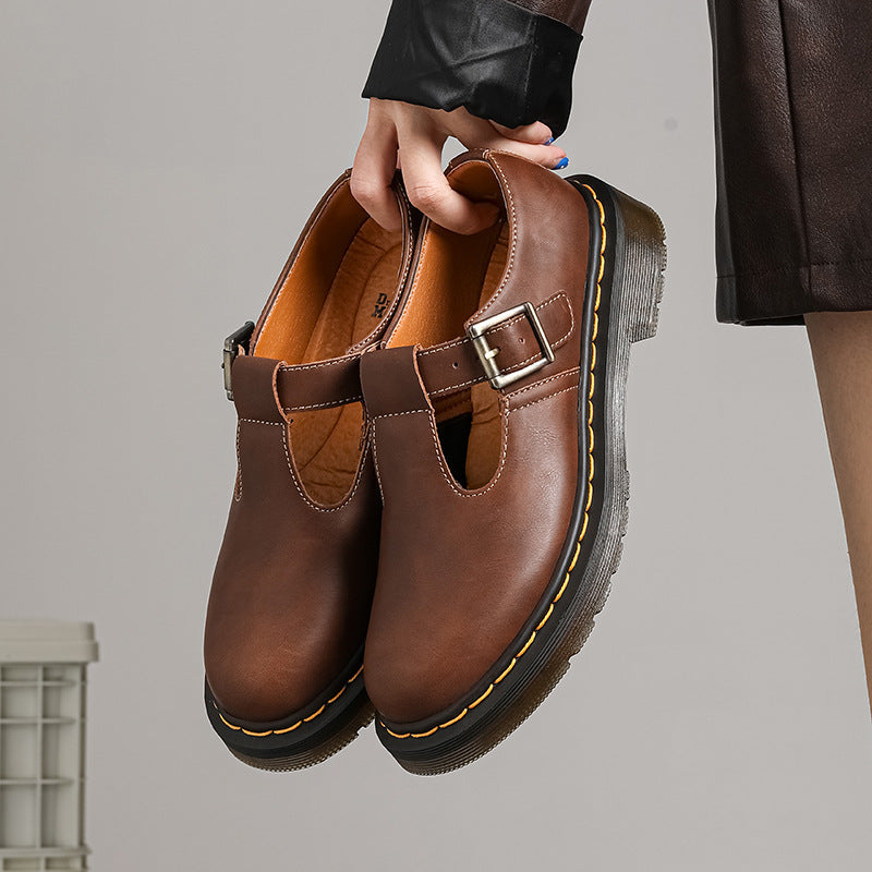 T-Strap Mary Jane Flats