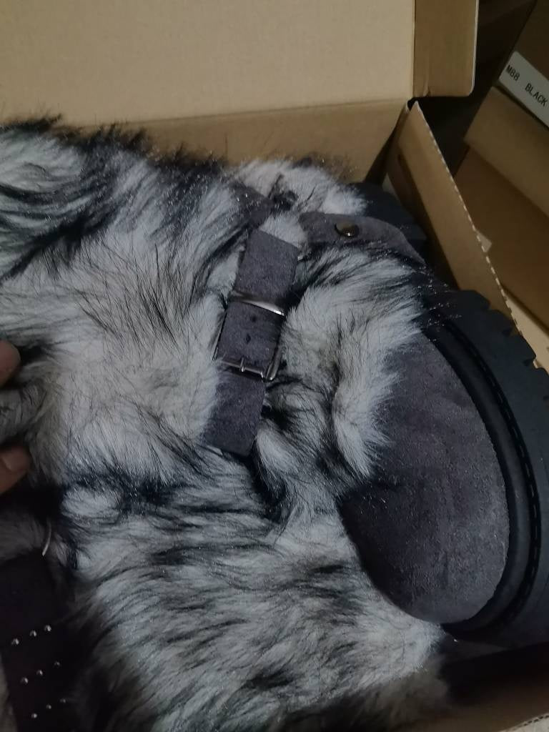 Women's Warm Furry Anti-slip Snow Boots