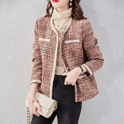 Chic Woven Jacket in Irresistible Colors for Women