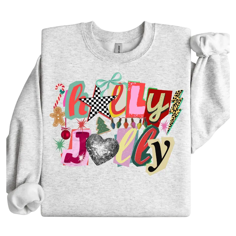 Preppy Girl Collage Y2K Sweatshirt