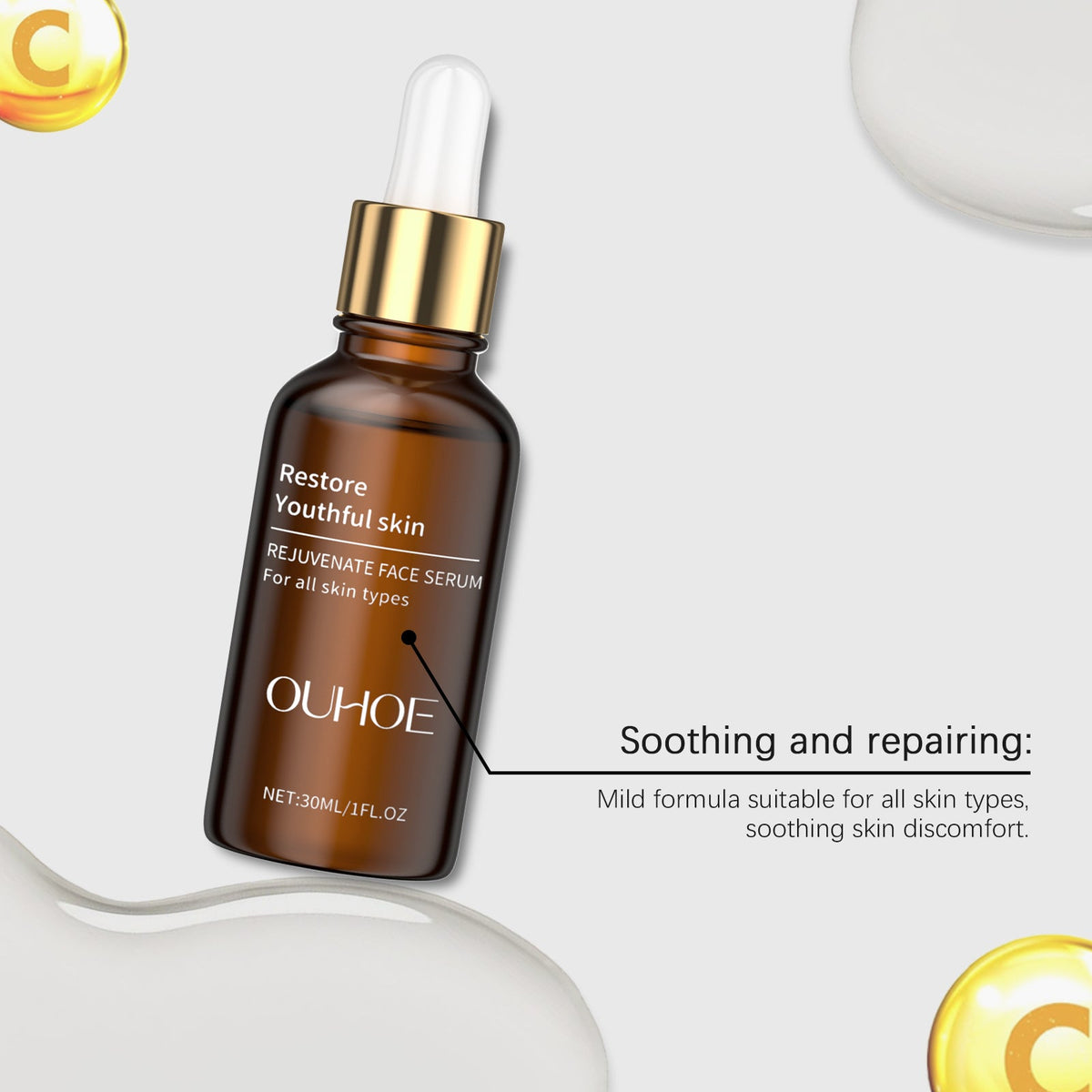 Skin care products Facial Care Serum Facial Skin Gentle Hydrating Care Soft Serum
