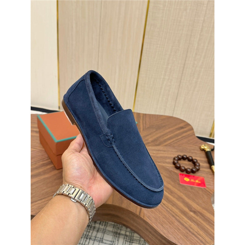 Mens Loafers, Slip-on Casual Leather Shoes