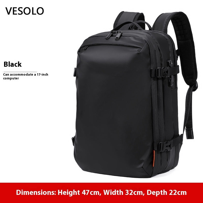 Vacuum Compression Large Capacity Business Backpack
