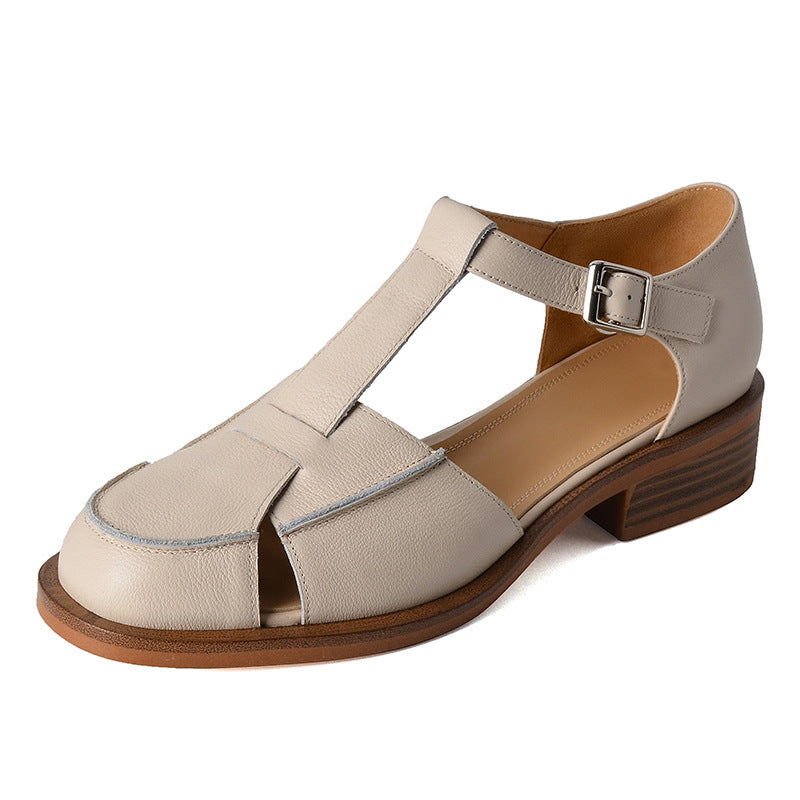 Women's Retro Flat Bottom Sandals