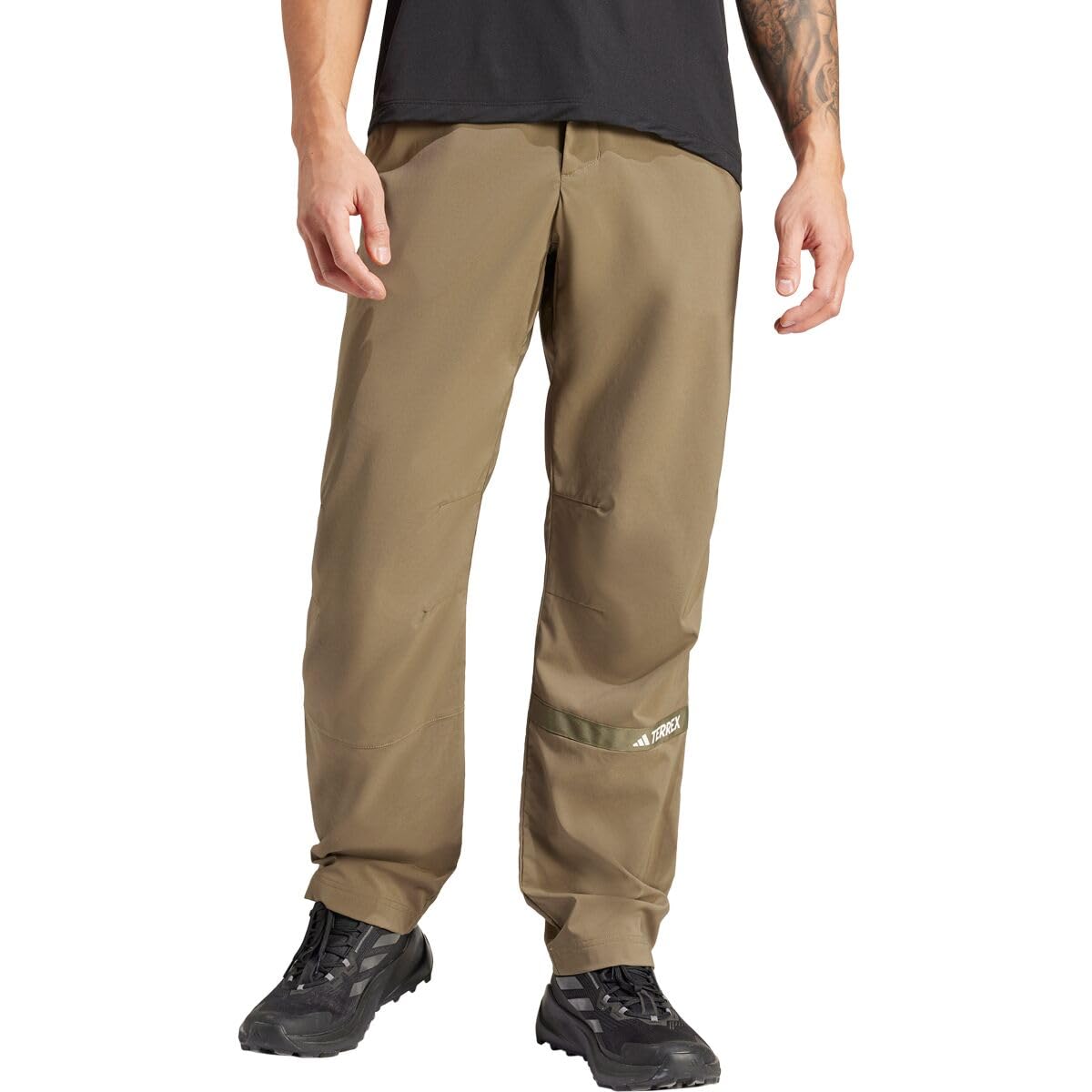 adidas Mens Terrex Multi Woven Pants Olive Strata