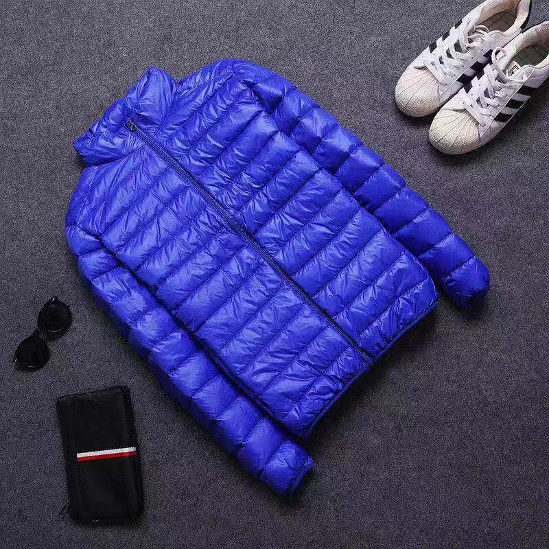 Men's Lightweight Cotton-Padded Jacket with Hood