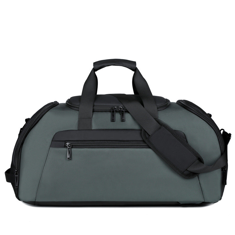 Travel For Outdoor Activities Large-capacity Leather-coated Luggage Bag