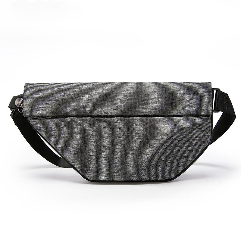 Men's Geometric Shoulder Bag
