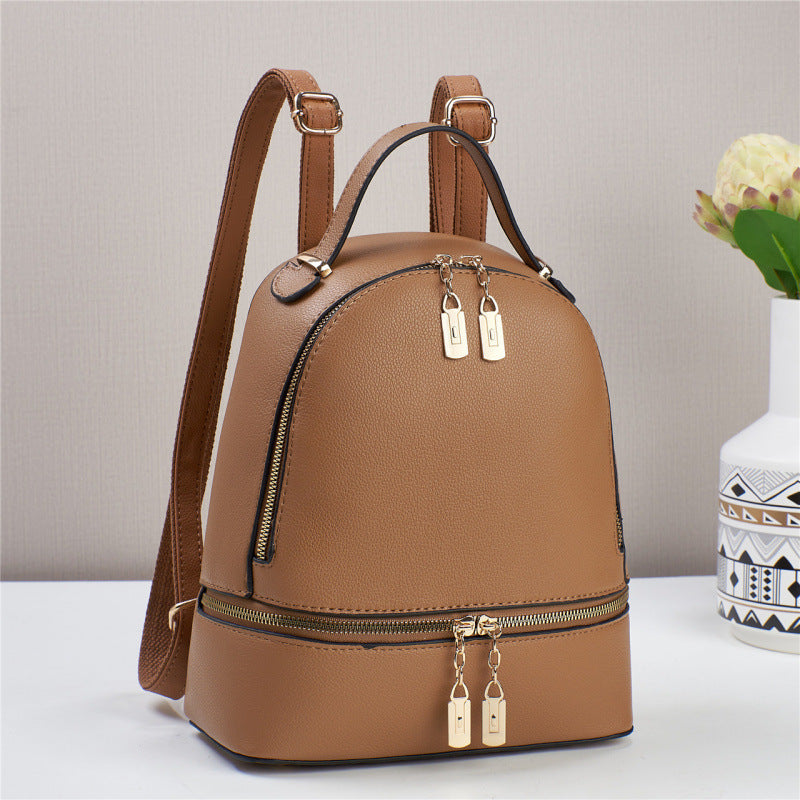 Soft Leather Large Capacity Travel Bag