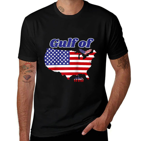 Camiseta de béisbol raglán del golfo de Estados Unidos, resistente a las arrugas