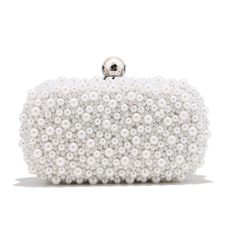 Women's Pearl Dinner Hand Bag Travel Bag
