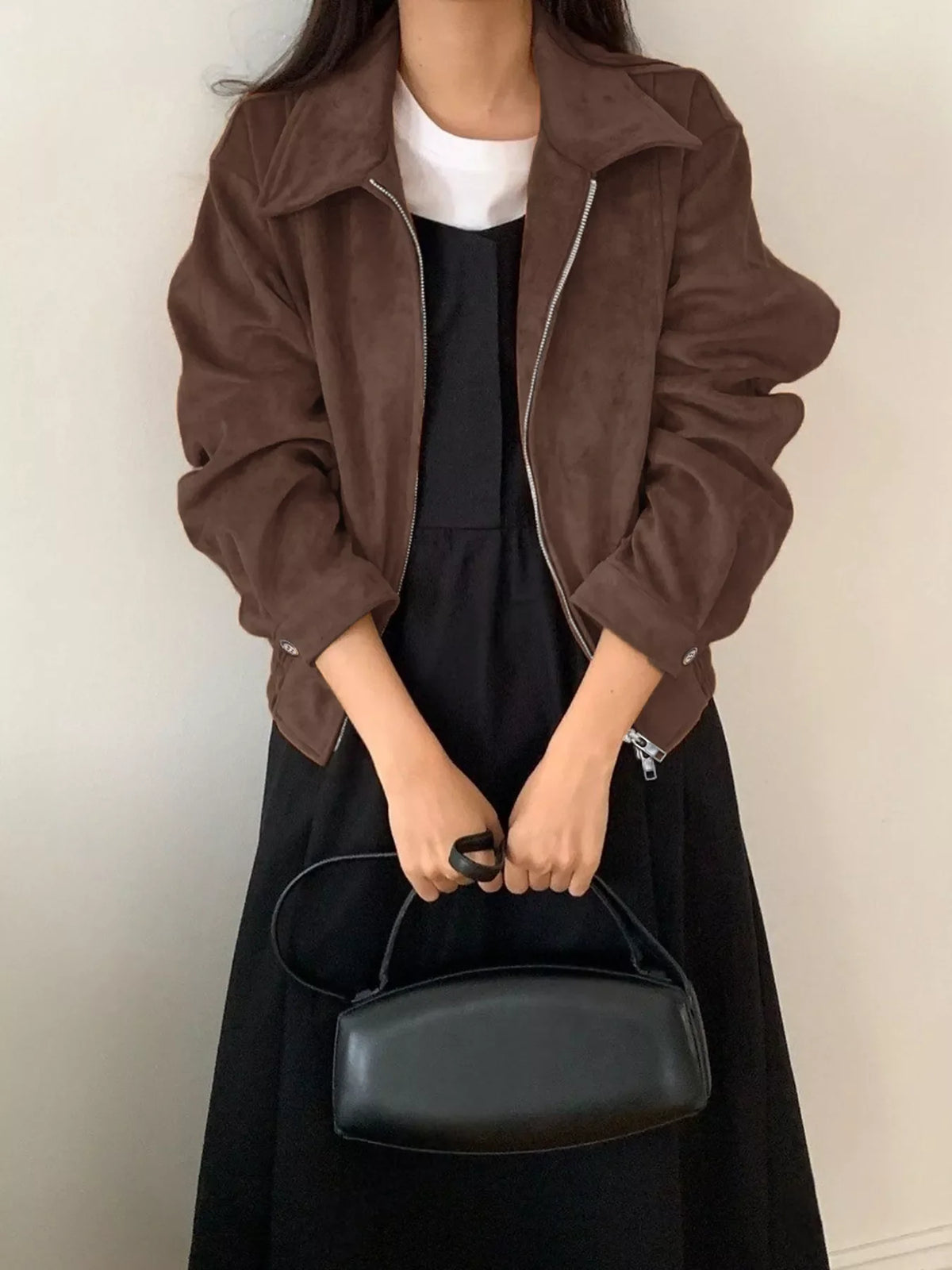 Zip Up Long Sleeve Jacket