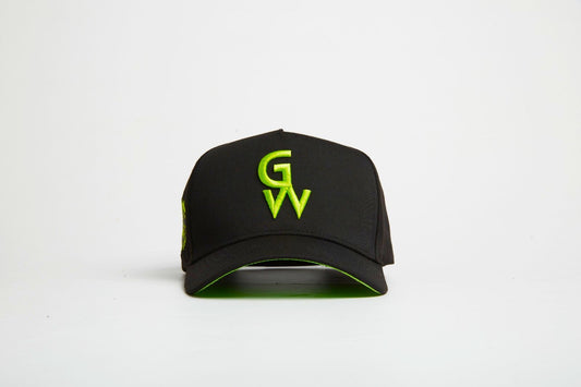 God’s Work- Serie insignia GW Retro verde, con cierre a presión