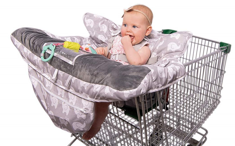 Children Supermarket Shopping Cart Cushion Cover