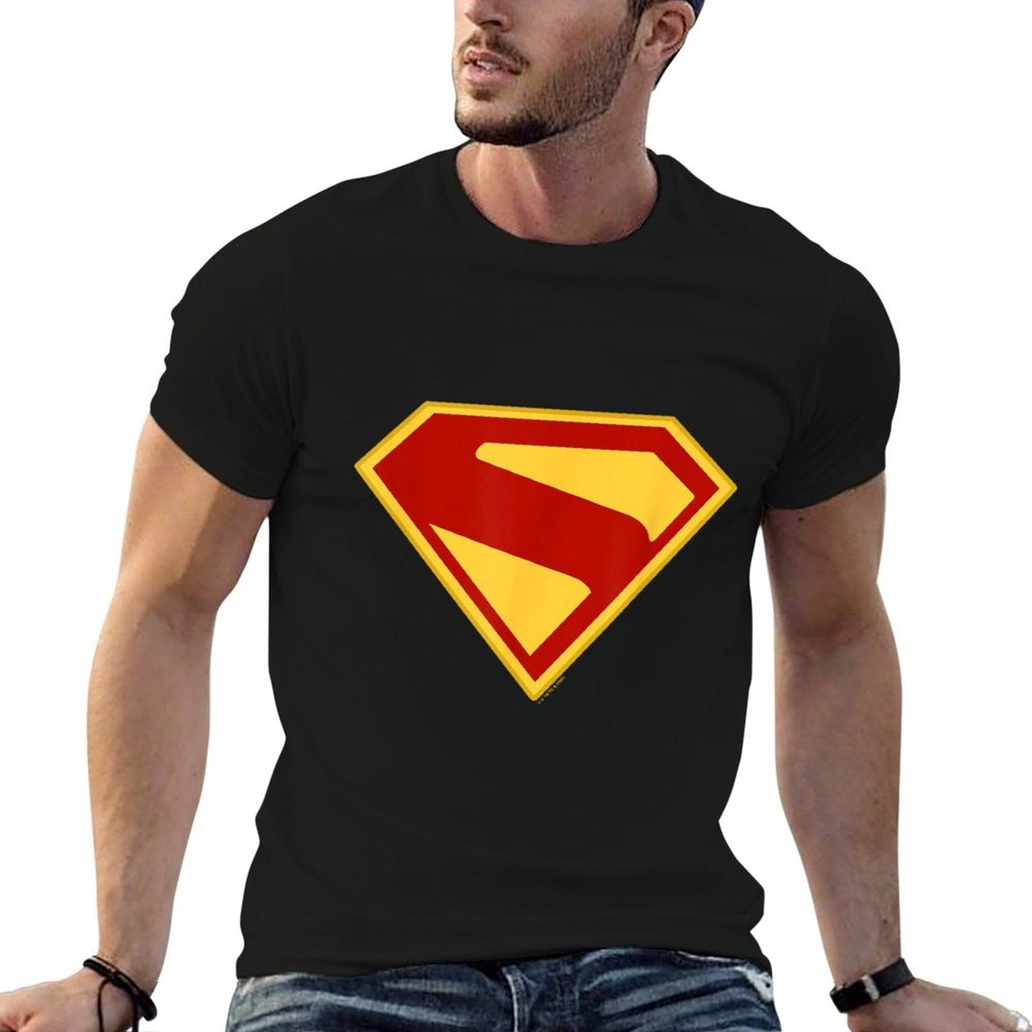SUPERMAN (2025 Movie) S-Shield Slim-fit Cut T-Shirt