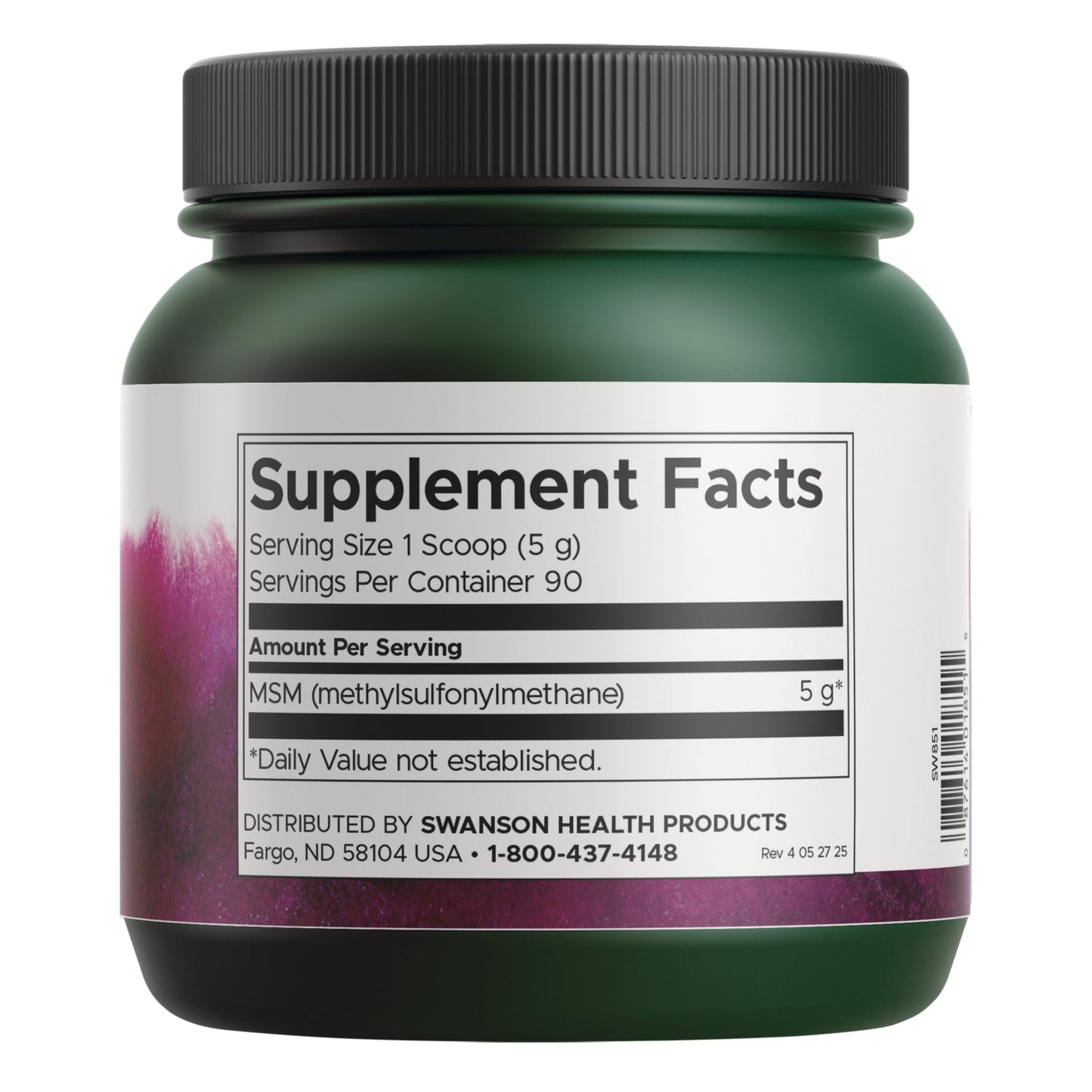 MSM Powder - Ready-Mix & Unflavored