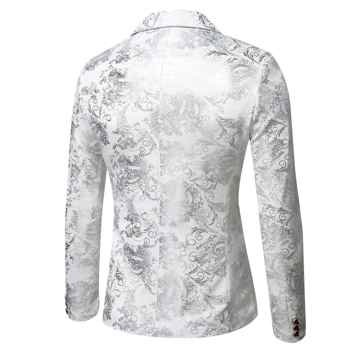 Autumn New Men's Slim Fit Casual Stage Performance Suit Jacket