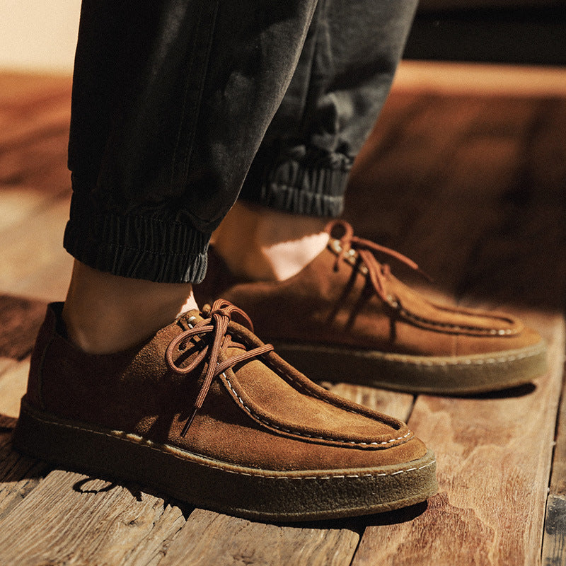 All Match Suede British Style Casual Flats