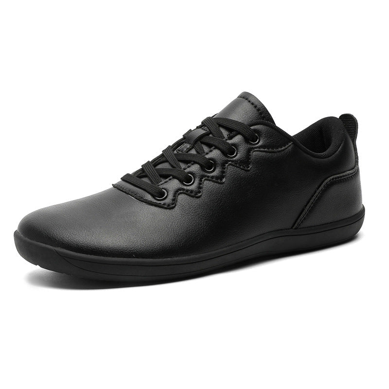 Low-Top Lace-Up Casual Sneakers