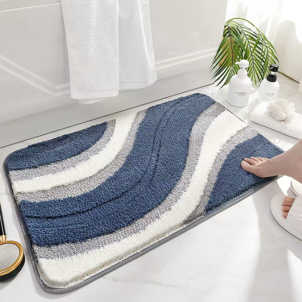 Wear-resistant Bedside Rug Doorway Water-absorbent Non-slip Doormat