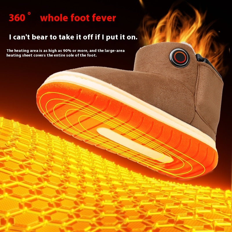 Electric Heating Cotton Boots