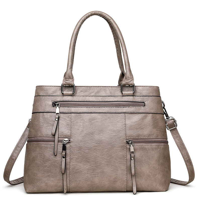 Temperament Wild Advanced Texture Messenger Bag