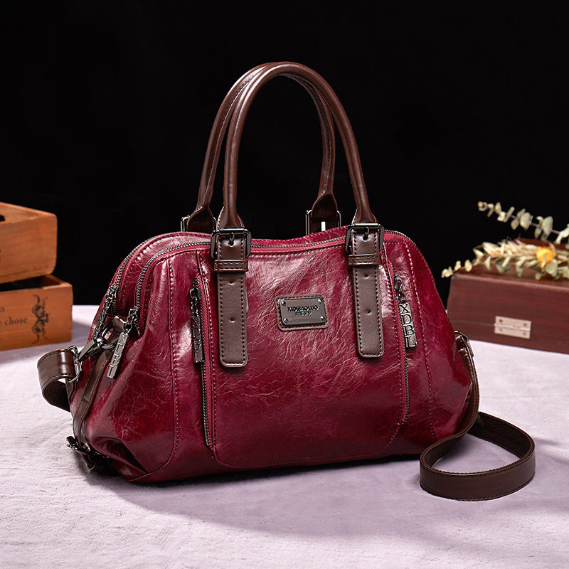Women's Genuine Leather Crossbody Bag