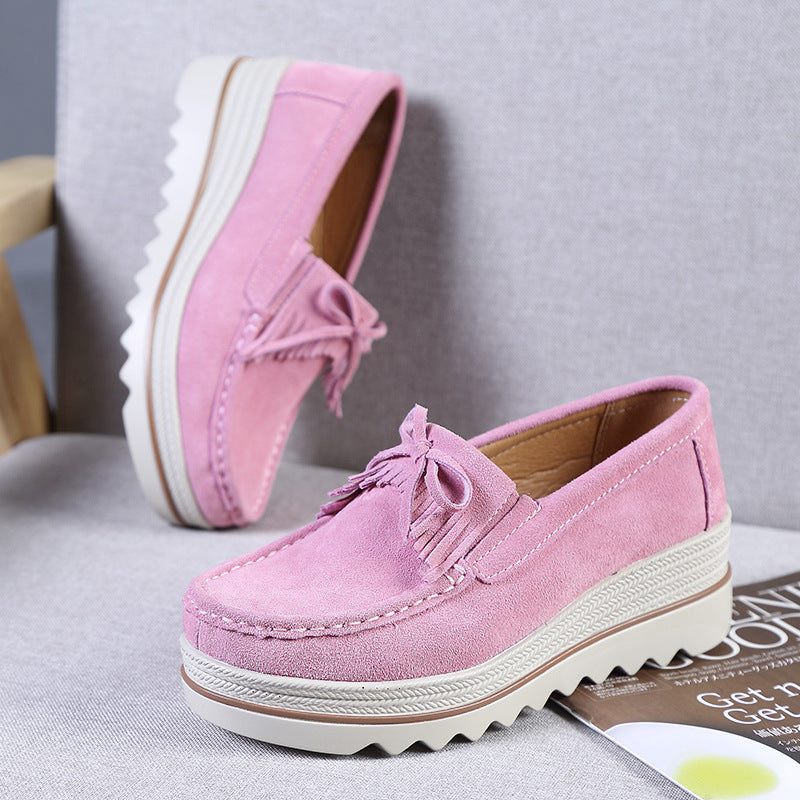 Casual Slope Heel Platform Wedges