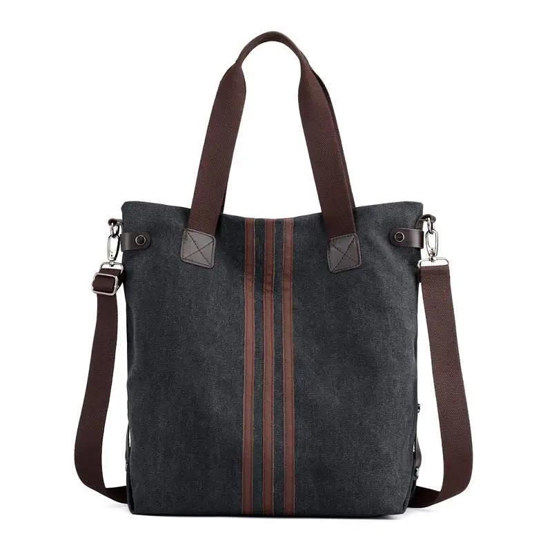 Threaded Pear Canvas Tote Bag With Adjustable Strap — Work & Travel